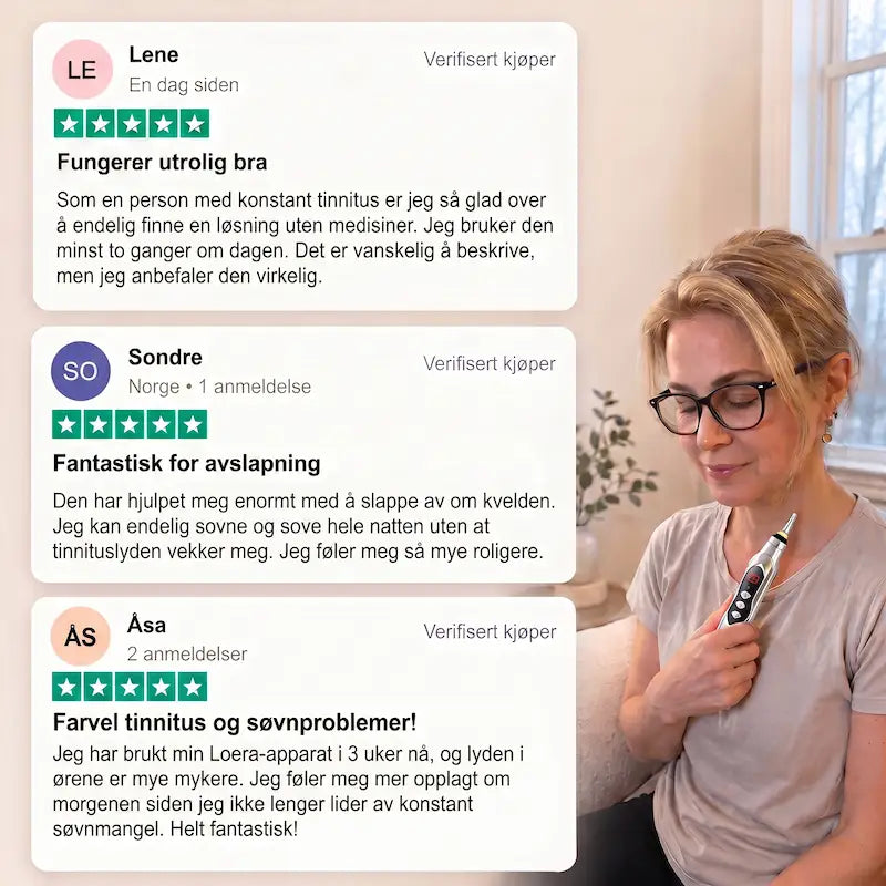 Loera™ Tinnitusapparaten som gir deg stillhet