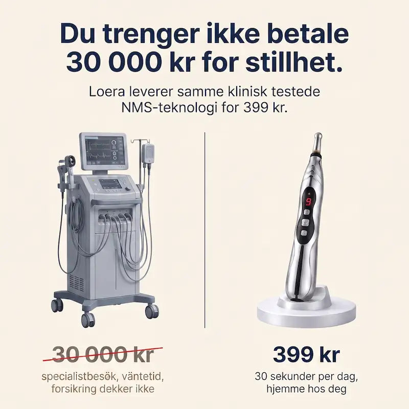 Loera™ Tinnitusapparaten som gir deg stillhet