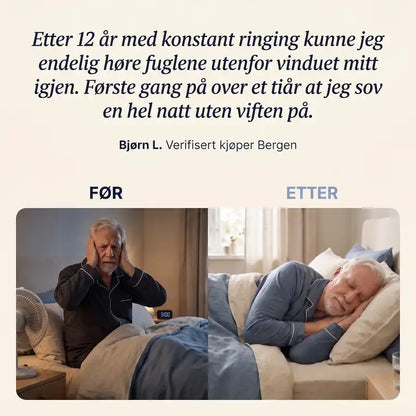 Loera™ Tinnitusapparaten som gir deg stillhet